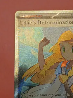 Pokemon Mega Evolution Lillie's Determination 169/132 Full Art Trainer - Image 5
