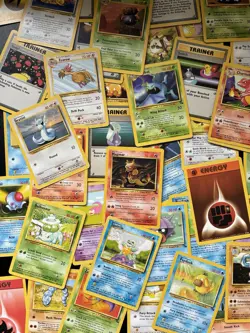 Vintage Pokemon Cards Bundle x 100 including base set 1999 WOTC - Image 3