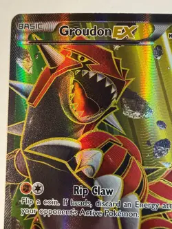 Pokemon TCG Groudon EX Full Art XY Primal Clash 150/160 - Image 2