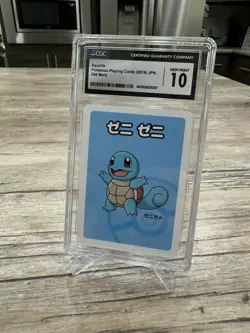 CGC 10 GEM MINT Squirtle (2019) Pokemon Japanese Old Maid Playing Cards - Image 2