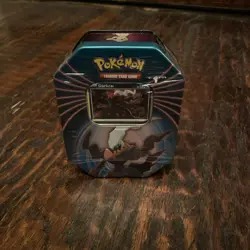 Pokemon TCG Darkrai Tin 3 Booster Packs New Sealed in Box - Image 1