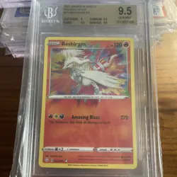 Reshiram - 017/072 - Pokemon Shining Fates Amazing Rare BGS 9.5 - Image 1