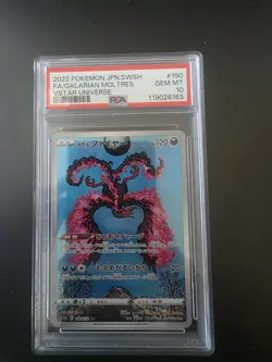 Pokemon TCG Galarian Moltres Vstar Universe Art Rare Holo Japanese PSA 10 - Image 1