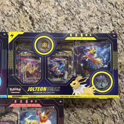 Pokemon | Jolteon Flareon Vaporeon VMax Premium Collection | Full Set Of 3 - Image 3