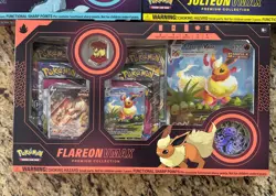 Pokemon | Jolteon Flareon Vaporeon VMax Premium Collection | Full Set Of 3 - Image 4