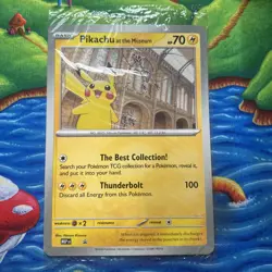 Pokemon Natural History Museum London Pikachu At The Museum Jumbo Sealed IN USA - Image 1