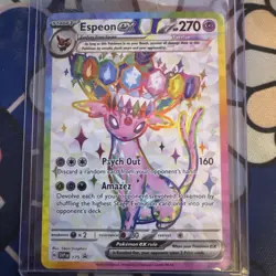 Espeon ex SVP 175 Black Star Promo Prismatic Evolutions Pokemon TCG - Image 1