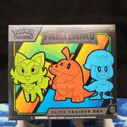 Pokemon TCG Scarlet & Violet Paldea Evolved Elite Trainer Box ETB FACTORY SEALED - Image 1