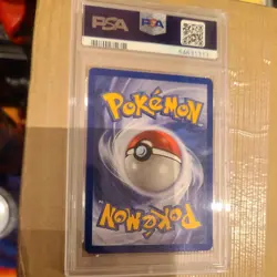 1999 POKEMON SPANISH NINETALES HOLO BASE SET 1ST EDITION 12/102 PSA 8 - Image 2