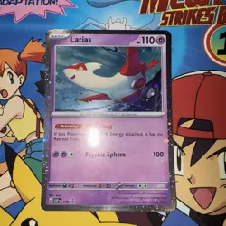 Pokemon TCG Latias SVP 139 Stellar Crown Black Star Promo Cosmic Rare Holo - Image 1