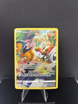 Pokemon Crown Zenith Galarian Zapdos SWSH283 Black Star Promo - Image 1