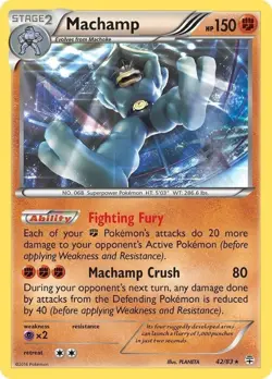 1x Machamp | Generations | 42/83 | Holo Rare | LP | Pokemon - Image 1