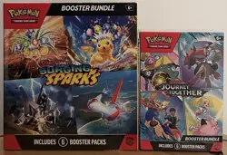 Pokemon TCG Surging Sparks & Journey Together Booster Bundle Factory Sealed! - Image 1