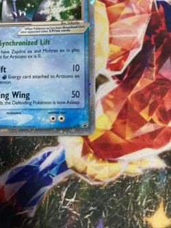 Pokemon TCG Articuno EX Nintendo Promos 032 Black Star Promo - Image 4