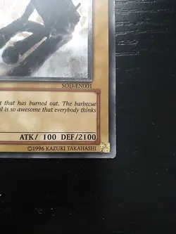 Charcoal Inpachi (UTR) SOD-EN001 Soul of the Duelist 1st Edition - Image 4