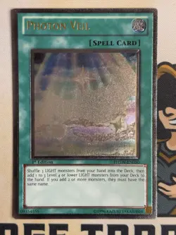 Photon Veil PHSW-EN050 1st Edition Ultimate Rare YuGiOh! NM EURO - Image 3