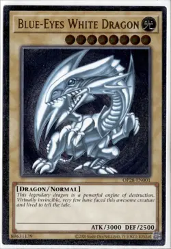 Yu-Gi-Oh! Blue-Eyes White Dragon OP28-EN001 Ultimate Rare - Image 1