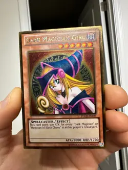 Dark Magician Girl - PGLD-EN033 - Gold Rare - Unlimited Edition - Image 2
