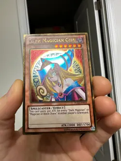 Dark Magician Girl - PGLD-EN033 - Gold Rare - Unlimited Edition - Image 3
