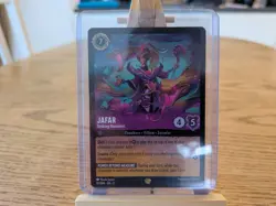 LEGENDARY CARD JAFAR STRIKING ILLUSIONIST DISNEY LORCANA INTO INKLANDS 42/204 - Image 1
