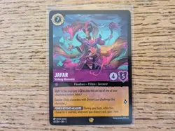 LEGENDARY CARD JAFAR STRIKING ILLUSIONIST DISNEY LORCANA INTO INKLANDS 42/204 - Image 2