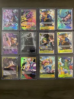 One Piece 12 Card Lot! Alt Arts, Full Art, And Sec! - Image 1