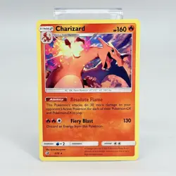 Pokemon 2017 Holo Charizard 3/70 Rare Dragon Majesty Holofoil Card NM - Image 1