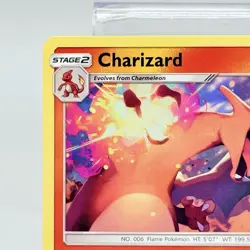 Pokemon 2017 Holo Charizard 3/70 Rare Dragon Majesty Holofoil Card NM - Image 2