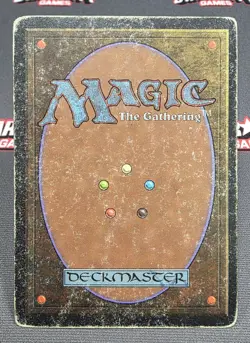 MTG Aladdin's Lamp- DAMAGED -Arabian Nights Magic the Gathering Card # 56 - Image 2