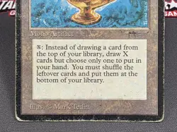 MTG Aladdin's Lamp- DAMAGED -Arabian Nights Magic the Gathering Card # 56 - Image 4