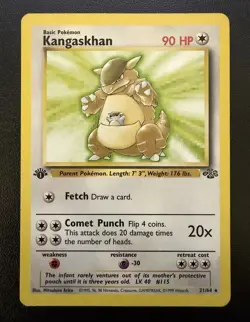 Pokemon 1st Edition Jungle Card Lot Rare Non-Holo Pikachu Electrode Error Mime - Image 4