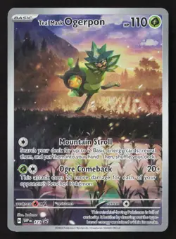 Teal Mask Ogerpon Promo SV: Scarlet & Violet Promo Cards 123 NM - Image 1