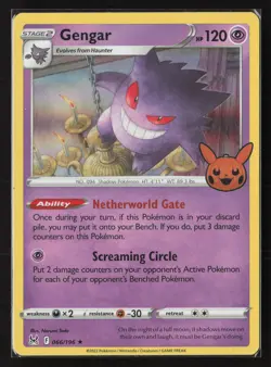 Gengar Holo Rare Trick or Trade 2023 066/196 NM Pokemon Card - Image 1