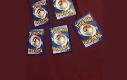 Lot Of 5 Pokemon Cards. Played Condition Chance Of Rare Or Holo Cards. Randomlot - Image 3
