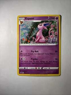 Pokemon TCG Espeon SWSH174 Black Star Promo Holo Card M/Nm Condition - Image 1