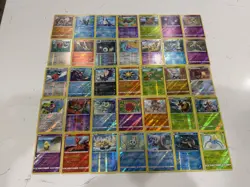 Pokemon Lot of 35 Reverse Holo Cards Vintage WOTC Fossil Base Jungle Neo - Image 1