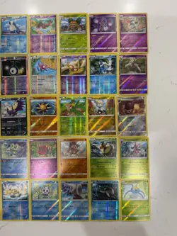Pokemon Lot of 35 Reverse Holo Cards Vintage WOTC Fossil Base Jungle Neo - Image 2