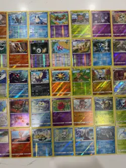 Pokemon Lot of 35 Reverse Holo Cards Vintage WOTC Fossil Base Jungle Neo - Image 3