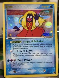 Jynx Unseen Forces Reverse Holo Pokemon Card 28/115 Stamped TCG - Image 1