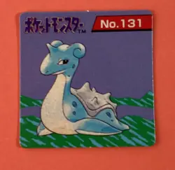 Lapras 131 Pokemon GB Pocket Card Mini (1 inch) Japanese Very Rare - Image 1