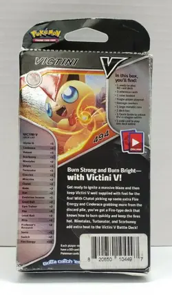 Pokemon VICINTI V Battle Deck - TCG Trading Card Game *NEW* (See Pics of Box) 820650808722 - Image 5