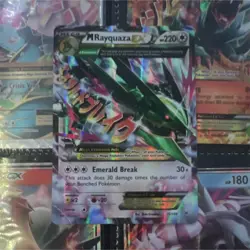 Pokemon EX GX Mega Evolution Holo Card Lot - Rayquaza, Venusaur, Houndoom, Entei - Image 1