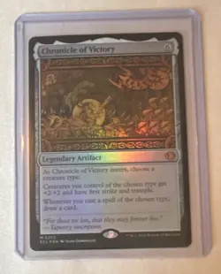 WOTC MtG ECL Chronicle of Victory Legendary Artifact Foil #0253 English x1 - Image 1