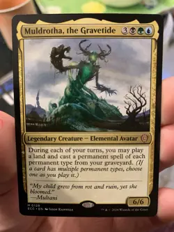 Muldrotha, the Gravetide MTG [Lorwyn Eclipsed Commander] Near Mint - Image 1