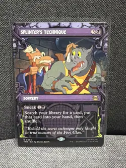 Splinter's Technique (Showcase) Teenage Mutant Ninja Turtles Regular - Image 1