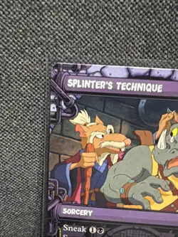 Splinter's Technique (Showcase) Teenage Mutant Ninja Turtles Regular - Image 2