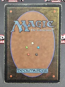 MTG Aladdin's Ring- DAMAGED -Arabian Nights Magic the Gathering Card # 57 - Image 2