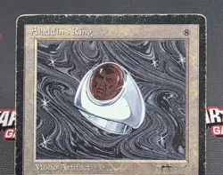 MTG Aladdin's Ring- DAMAGED -Arabian Nights Magic the Gathering Card # 57 - Image 3