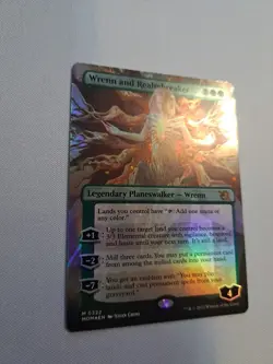 MTG: Wrenn and Realmbreaker (Borderless) (Foil) (LP): March of the Machine - Image 2