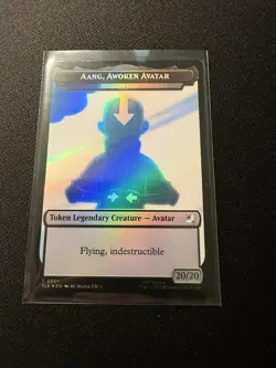 1x (TLE) Aang, Awoken Avatar (Marit Lage) (1) Treasure (22) Token - Foil MTG - Image 1